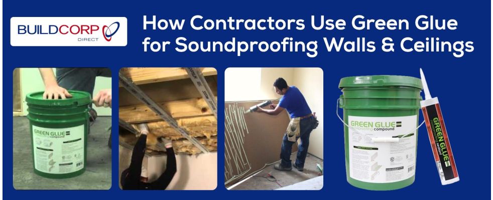 GreenGlue for Soundproofing