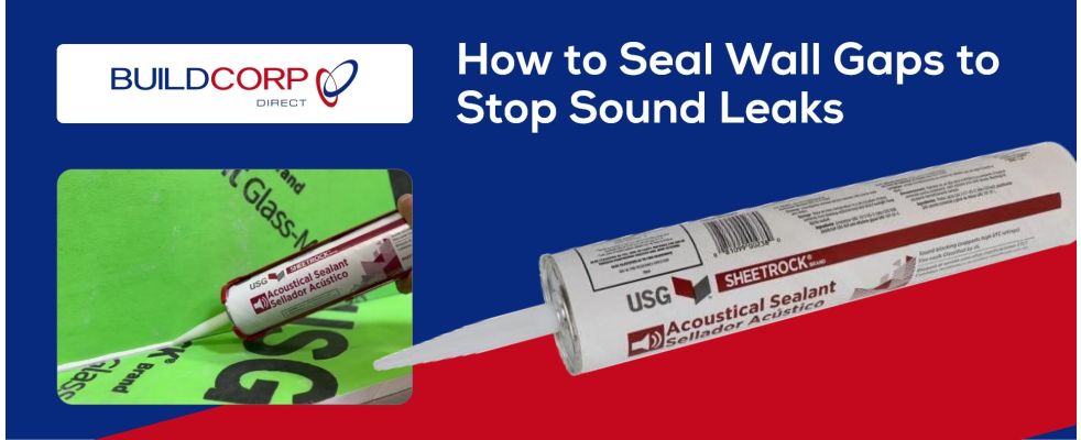 How Do You Seal Gaps in Walls to Stop Sound Leaks?