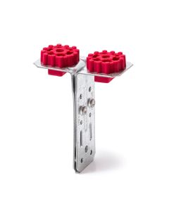 A72R RESILMOUNT® Resilient Mount Double Right-Angle Bracket