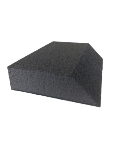 5" X 3" X 1" Single-Angle Corner Sanding Sponge - Medium