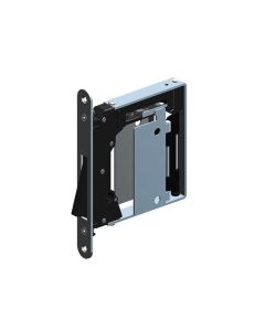 No-Ha 2.0 Invisible Privacy Swing Door Handle - NM 937 - Satin Chrome