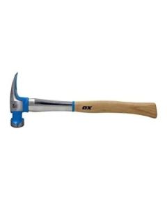OX Tools Pro Hickory Hammer | 22 Oz Steel Reinforced