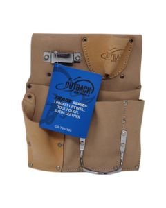 OX Trade Series 7-Pocket Suede Drywall Tool Pouch